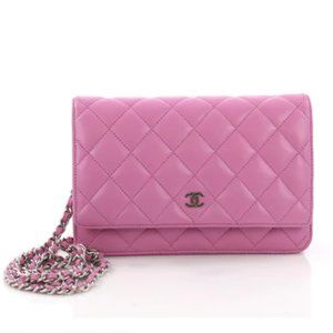 Chanel Wallet on Chain Quilted Lambskin